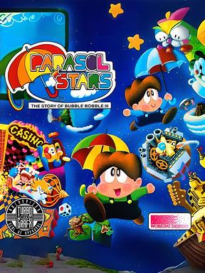 Parasol Stars: The Story of Bubble Bobble III Cover Art