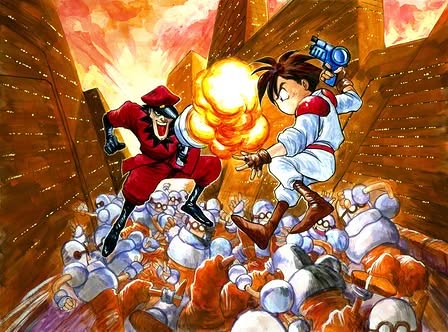 Gunstar Heroes Artwork 2