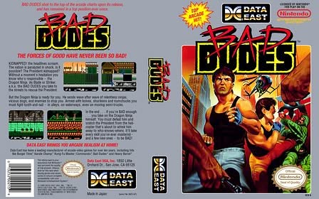 Bad Dudes Artwork 1