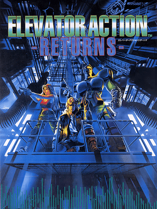 Elevator Action Returns Cover Art
