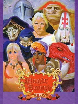 Magic Sword: Heroic Fantasy Cover Art