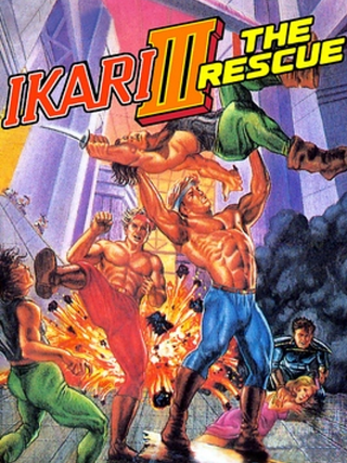 Ikari III: The Rescue Cover Art
