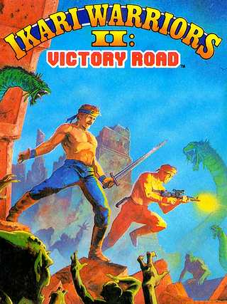 Ikari Warriors II: Victory Road Cover Art
