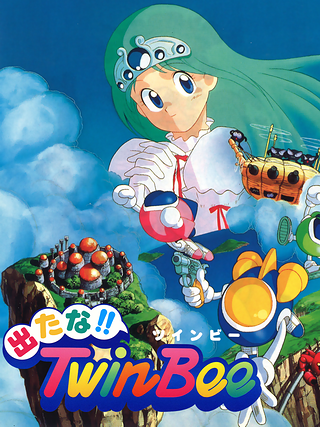 Detana!! TwinBee Cover Art
