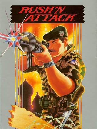 Rush'n Attack Cover Art