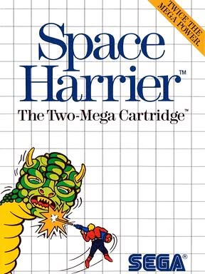 Space Harrier Cover Art