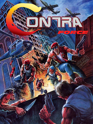 Contra Force Cover Art