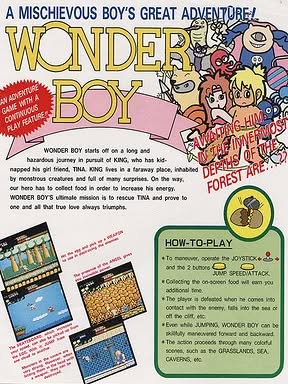 Wonder Boy Cover Art