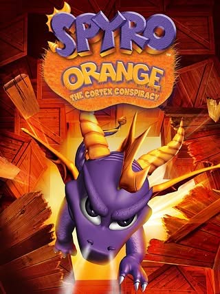 Spyro Orange: The Cortex Conspiracy Cover Art