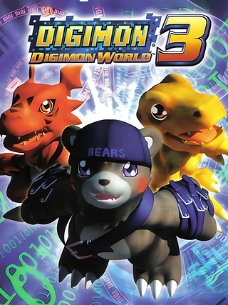 Digimon World 3 Cover Art