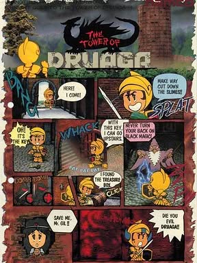 The Tower of Druaga Cover Art