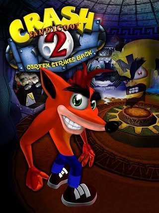 Crash Bandicoot 2: Cortex Strikes Back Cover Art
