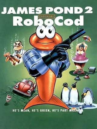 James Pond 2: Codename - RoboCod Cover Art