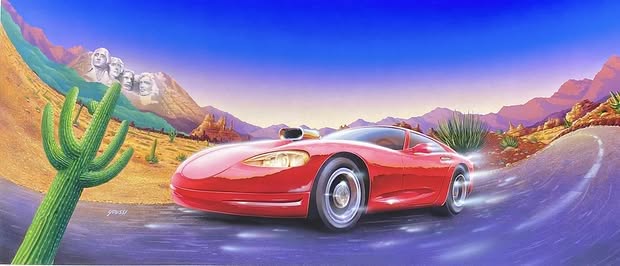 Cruis'n USA Artwork 2