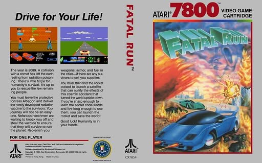 Fatal Run Artwork 1