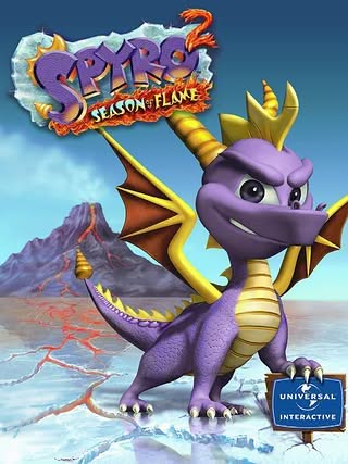Spyro 2: Season of Flame Cover Art