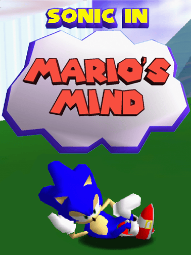 Sonic in Mario's Mind Cover Art