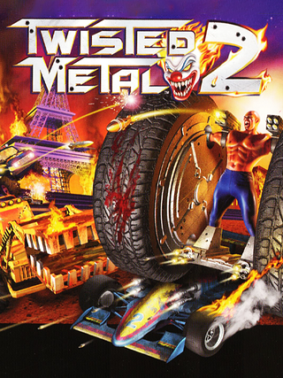Twisted Metal 2 Cover Art