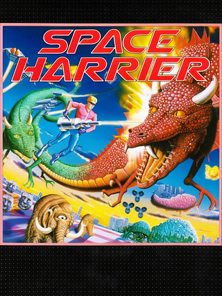 Space Harrier Cover Art