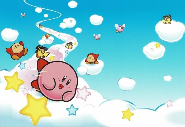Kirby Tilt 'n' Tumble Artwork 1