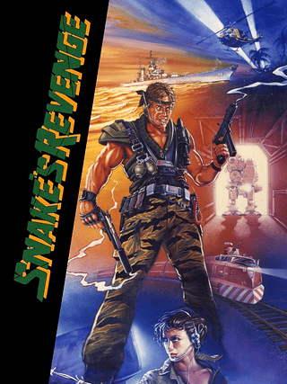 Snake's Revenge Cover Art