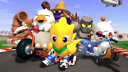 Chocobo Racing Artwork 1