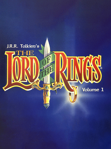 J.R.R. Tolkien's Lord of the Rings: Volume 1 Cover Art