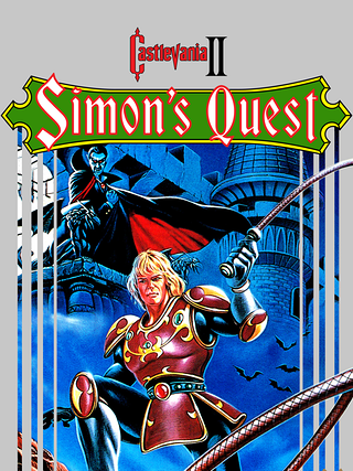 Castlevania II: Simon's Quest Cover Art
