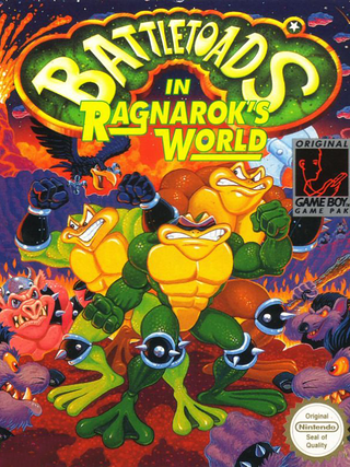Battletoads in Ragnarok's World Cover Art
