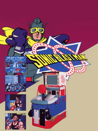 Sonic Blast Man Cover Art