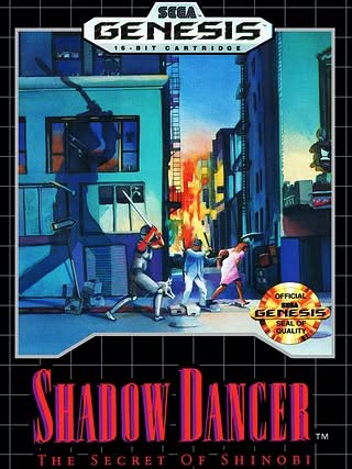 Shadow Dancer: The Secret of Shinobi Cover Art