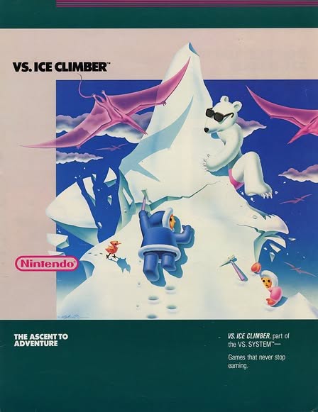 Vs. Ice Climber Artwork 1