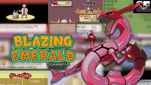 Pokémon Blazing Emerald Screenshot 2