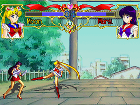Bishoujo Senshi Sailor Moon SuperS: Shin Shuyaku Soudatsusen Screenshot 1