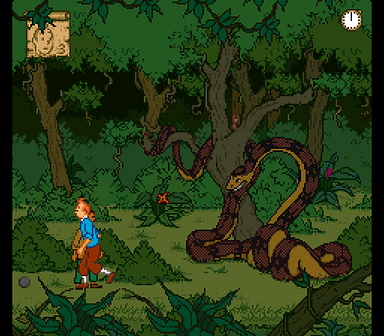 The Adventures of Tintin: Prisoners of the Sun Screenshot 2