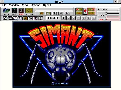 SimAnt Screenshot 2
