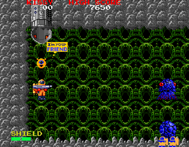 Baraduke Screenshot 2