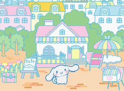 Screenshot 2 of Cinnamoroll: Ohanashi Shiyo!: Kirakira de Kore Cafe