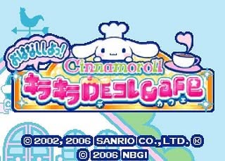 Screenshot 3 of Cinnamoroll: Ohanashi Shiyo!: Kirakira de Kore Cafe