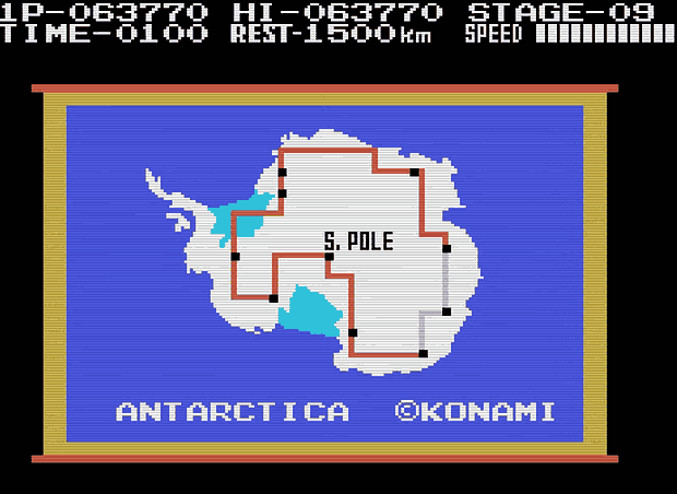 Antarctic Adventure Screenshot 4