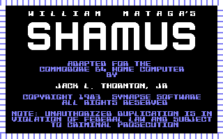 Shamus Screenshot 2