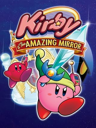 Kirby & the Amazing Mirror Cover Art