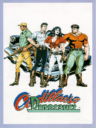Cadillacs and Dinosaurs Cover Art