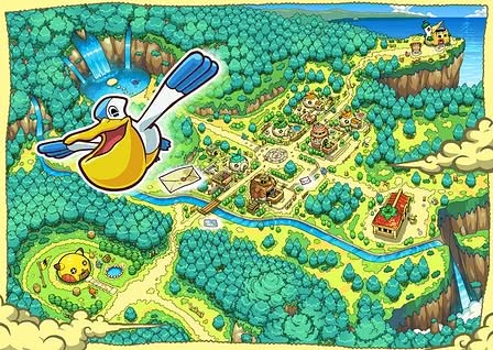 Pokémon Mystery Dungeon: Blue Rescue Team Artwork 2