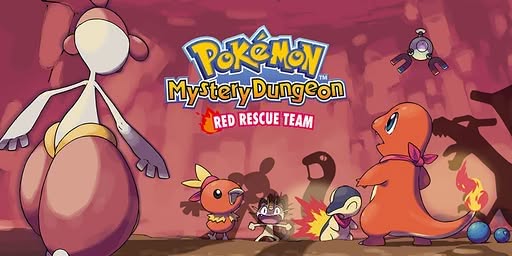 Pokémon Mystery Dungeon: Red Rescue Team Artwork 1