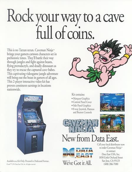 Caveman Ninja Artwork 2