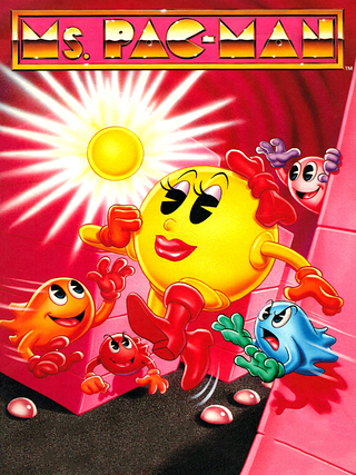 Ms. Pac-Man Cover Art