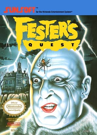 Cover art of Addams Family, The - Uncle Fester's Quest