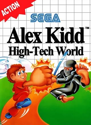 Cover art of Alex Kidd - High-Tech World
